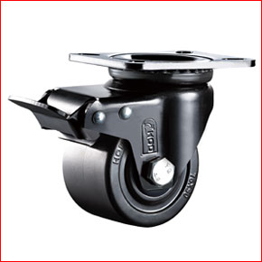 VI-A2-NYB-PTBK Machine Caster Swivel with Brake Type